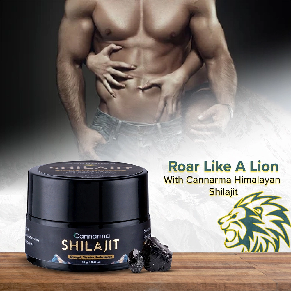 Cannarma Pure Himalayan Shilajit/Shilajeet Resin - 10g on itshemp.in