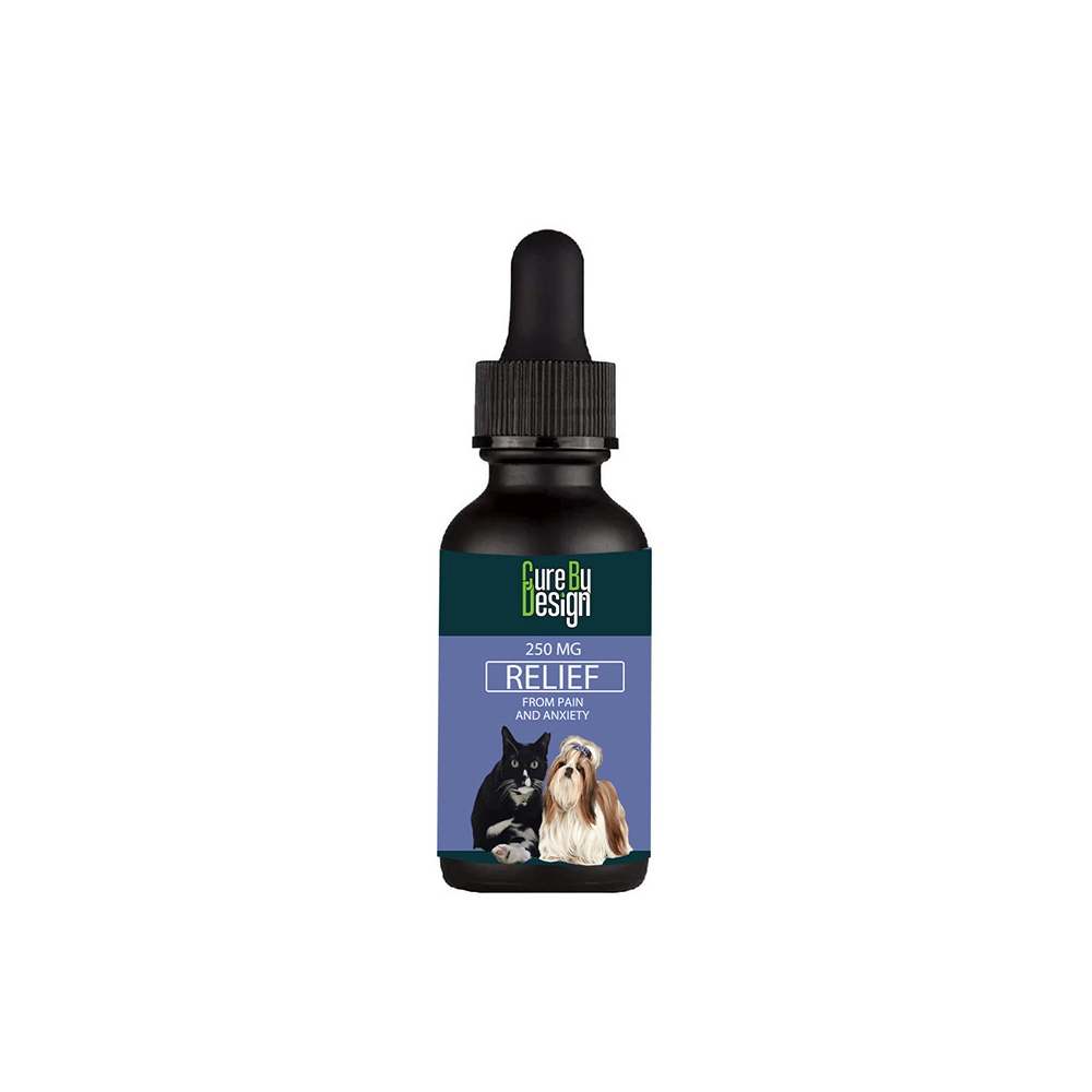 Cure By Design Relief 250mg CBD for Small Animals - Image 1