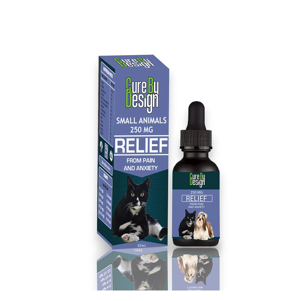 Cure By Design Relief 250mg CBD for Small Animals - Image 2