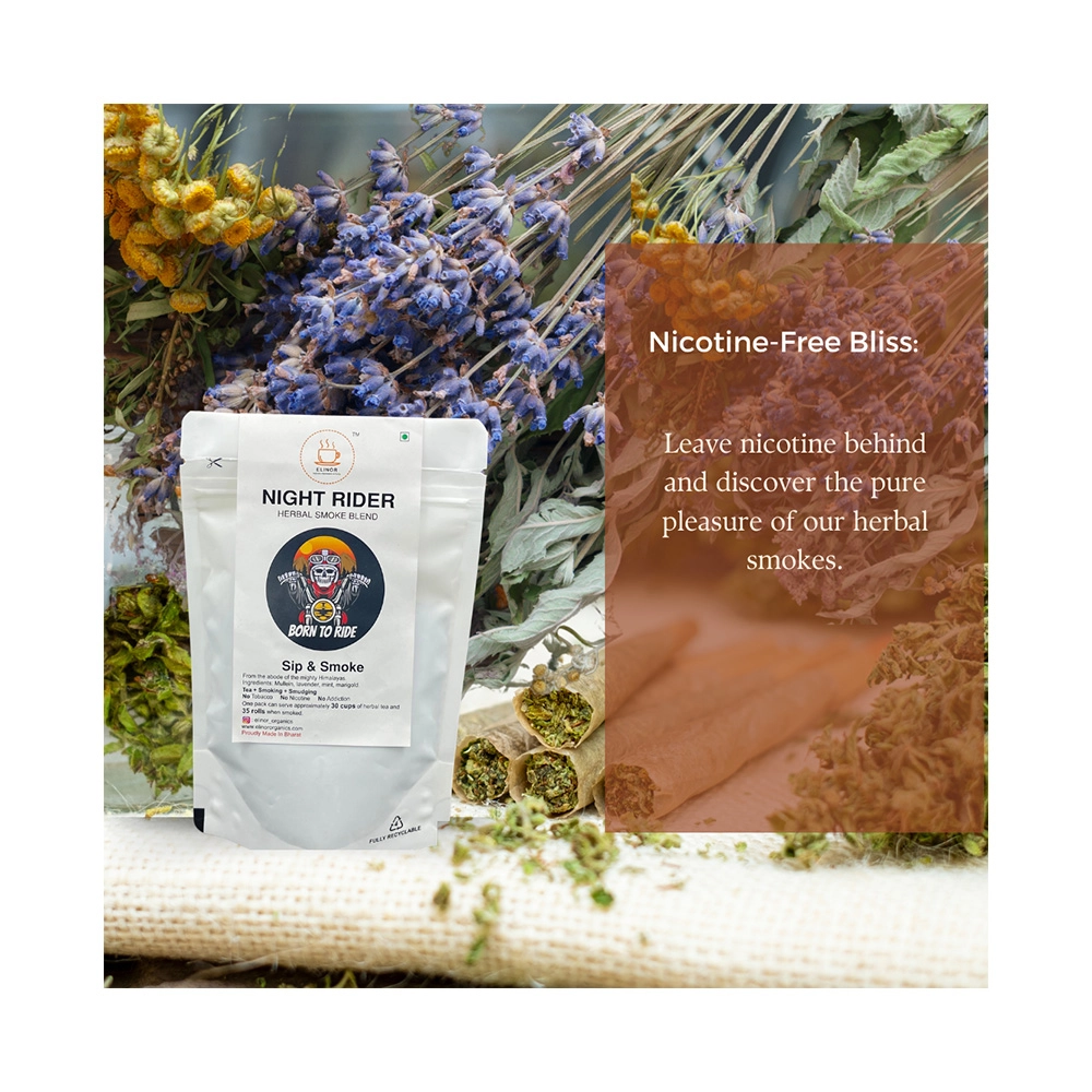Elinor Organics NIGHT RIDER Herbal Smoke Blend - Image 2