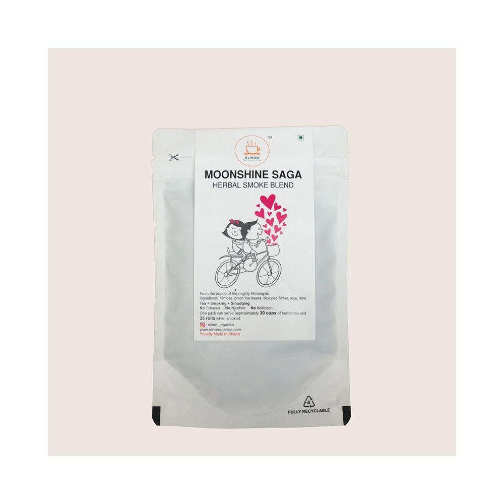 Elinor Organics MOONSHINE SAGA Herbal Smoke Blend - Image 1