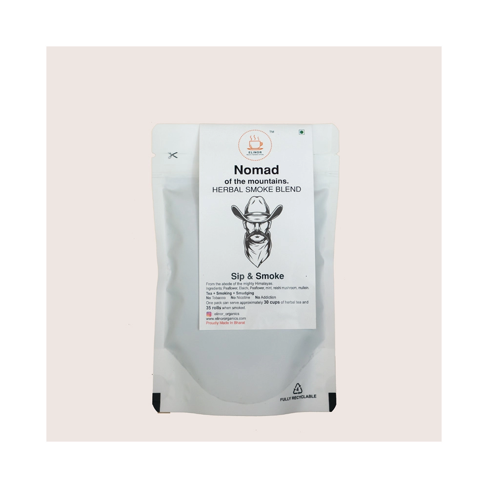 Elinor Organics Nomad of the mountains Herbal Smoke Blend - Image 1