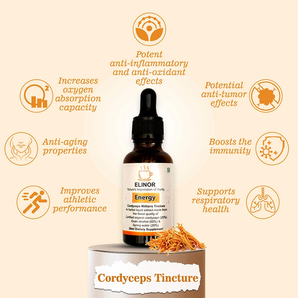 Elinor Cordyceps Militaris Tincture - Image 2