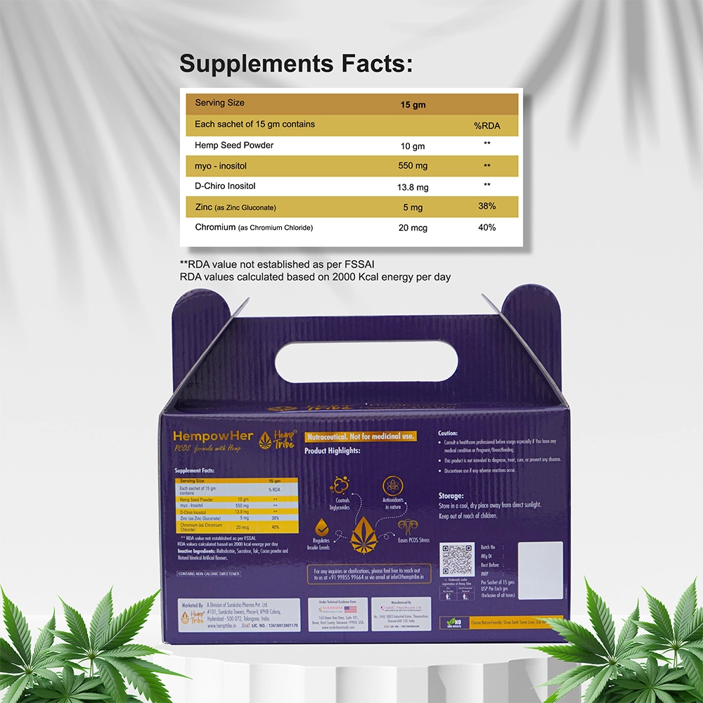 Hemp Tribe Hempowher, 30x15gm Sachet - Image 5