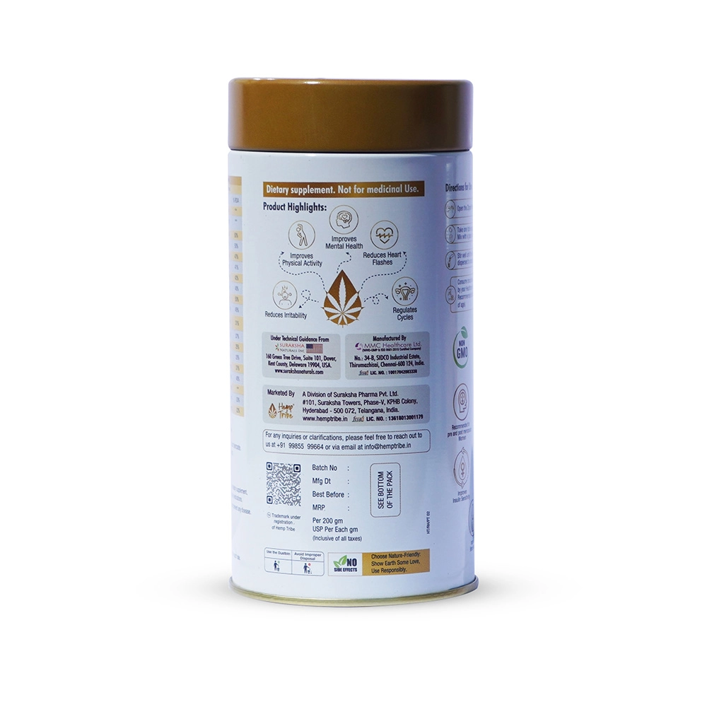 Hemp Tribe RelivHer Powder, 200 gms - Image 3