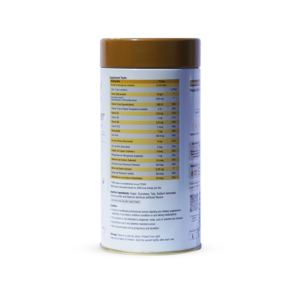Hemp Tribe RelivHer Powder, 200 gms - Image 4
