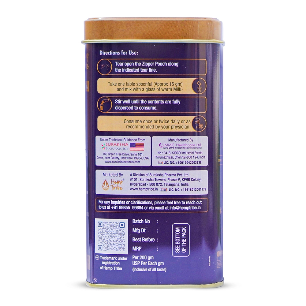 Hemp Tribe CardiFit Powder, 200 gms - Image 3