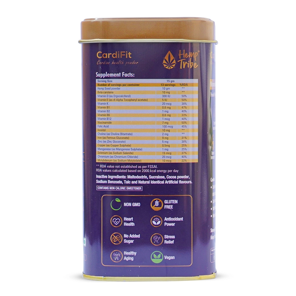 Hemp Tribe CardiFit Powder, 200 gms - Image 7
