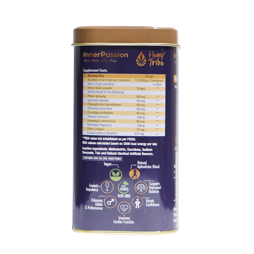 Hemp Tribe InnerPassion Powder, 200 gms - Image 2