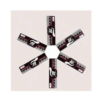 LIT Rolling Paper King Size Awesome Threesome White Rice Smoking Paper on itshemp.in