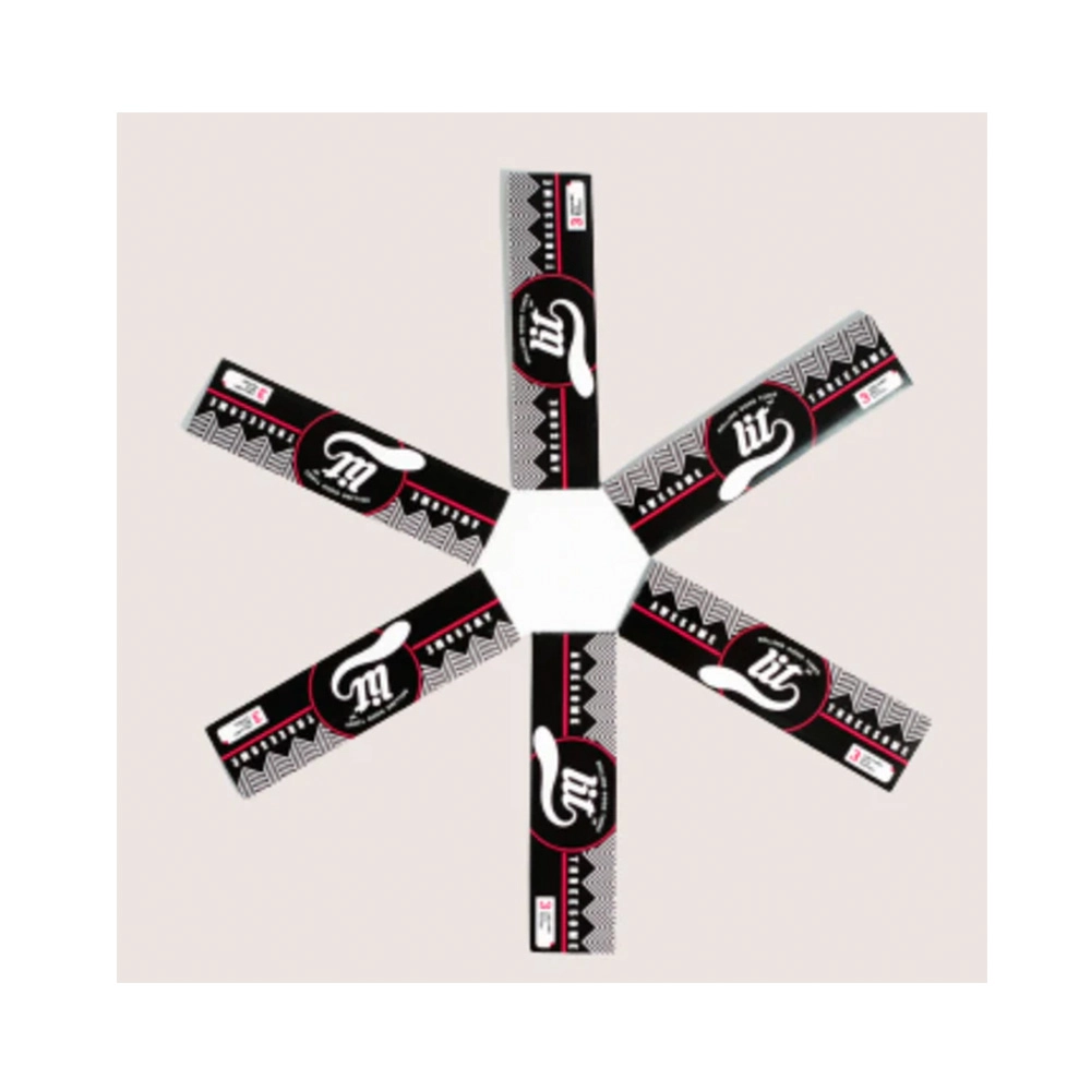 LT191003_3 LIT Rolling Paper King Size Awesome Threesome White Rice Smoking Paper on itshemp.in