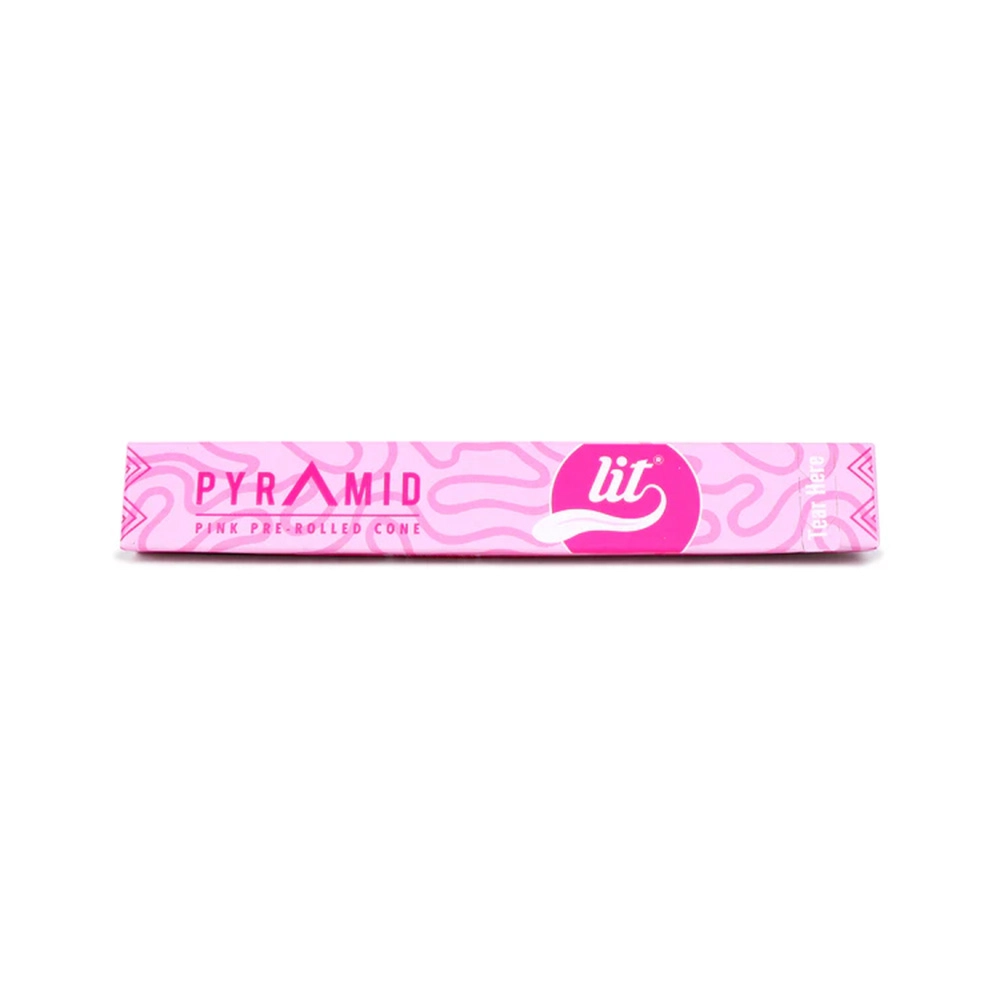 LIT Pyramid King Size Pre Rolled Cones ( Pink ) on itshemp.in