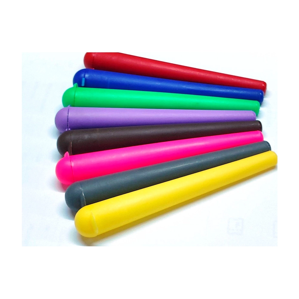 STRONG BONG Plastic Doob Tube - Multi, Joint Holder, Air-tight | King Size, Pack of 8 - Image 1