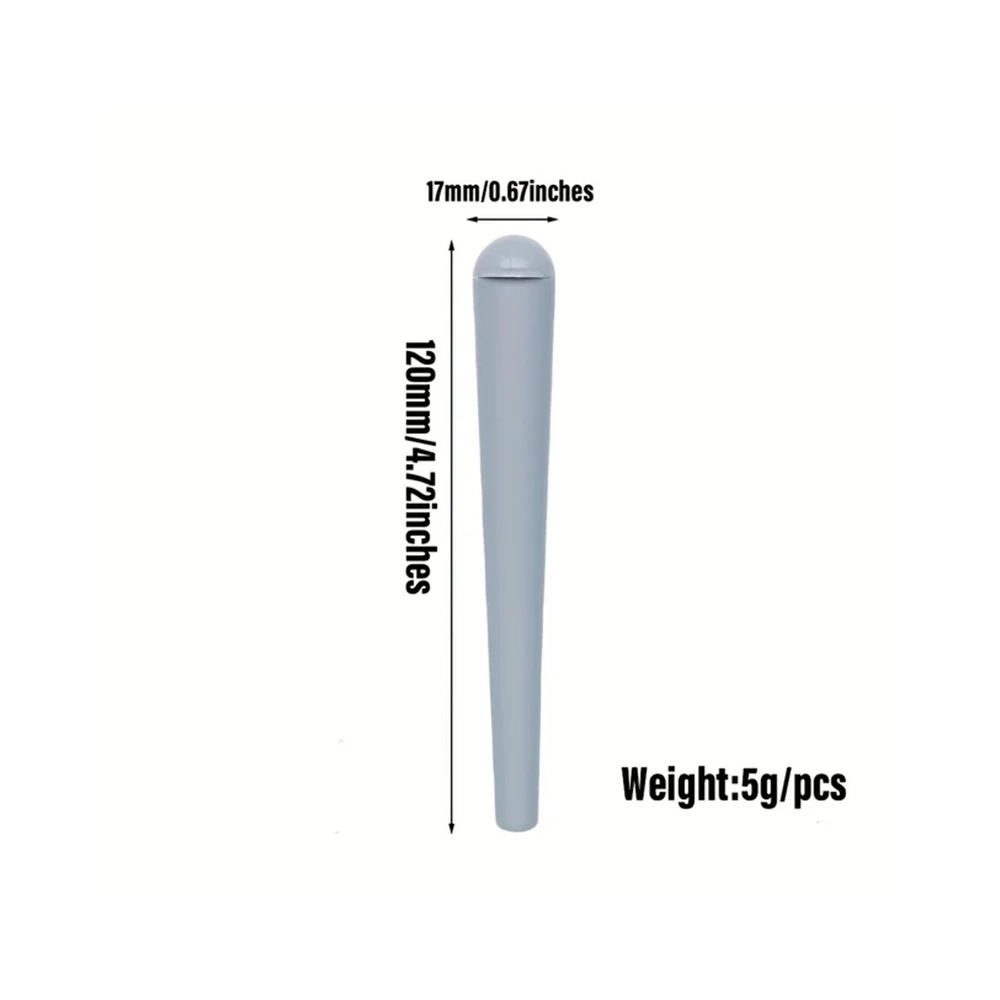 STRONG BONG Plastic Doob Tube - Multi, Joint Holder, Air-tight | King Size, Pack of 8 - Image 5