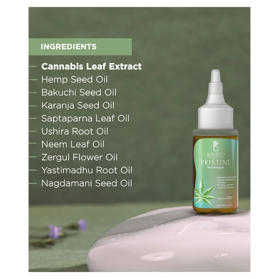 BOHECO PRISTINE - Skin Healing Oil - 50 ml on itshemp.in