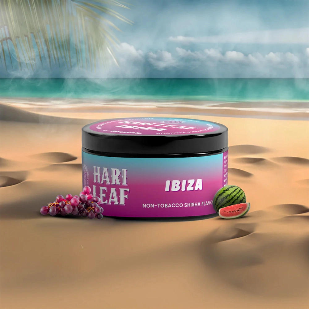 tobacco ibiza Non-Tobacco Shisha – Hari Leaf Ibiza Shisha Flavour