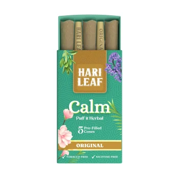 Hari Leaf Calm Blend - Original (Pre-filled Cones) on itshemp.in