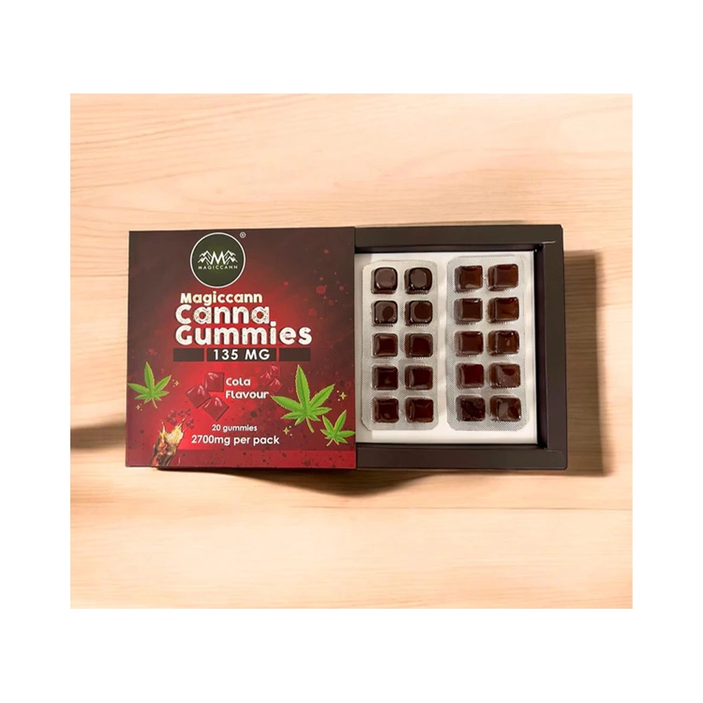 Magiccann Canna Gummies - Cannabis infused gummies - Extra Strong : 2700Mg (135mg Each Gummy) on itshemp.in