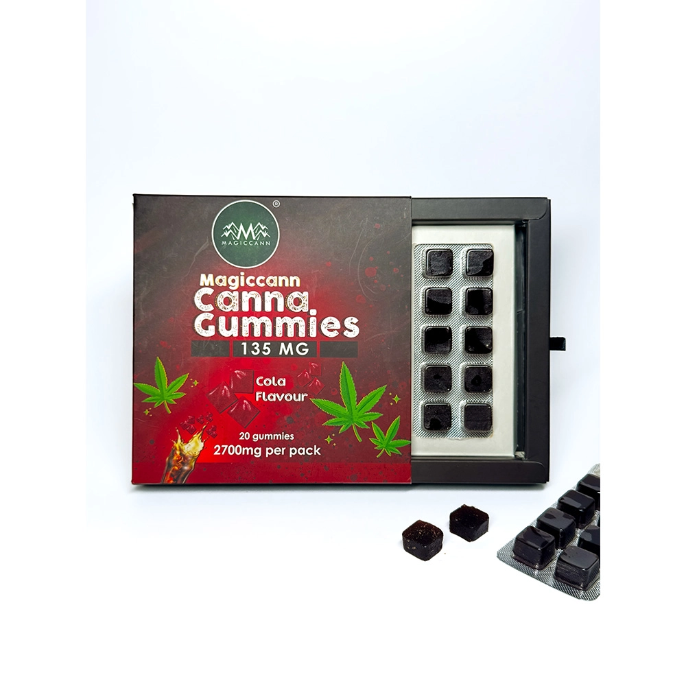 Magiccann Canna Gummies - Cannabis infused gummies - Extra Strong : 2700Mg (135mg Each Gummy) on itshemp.in