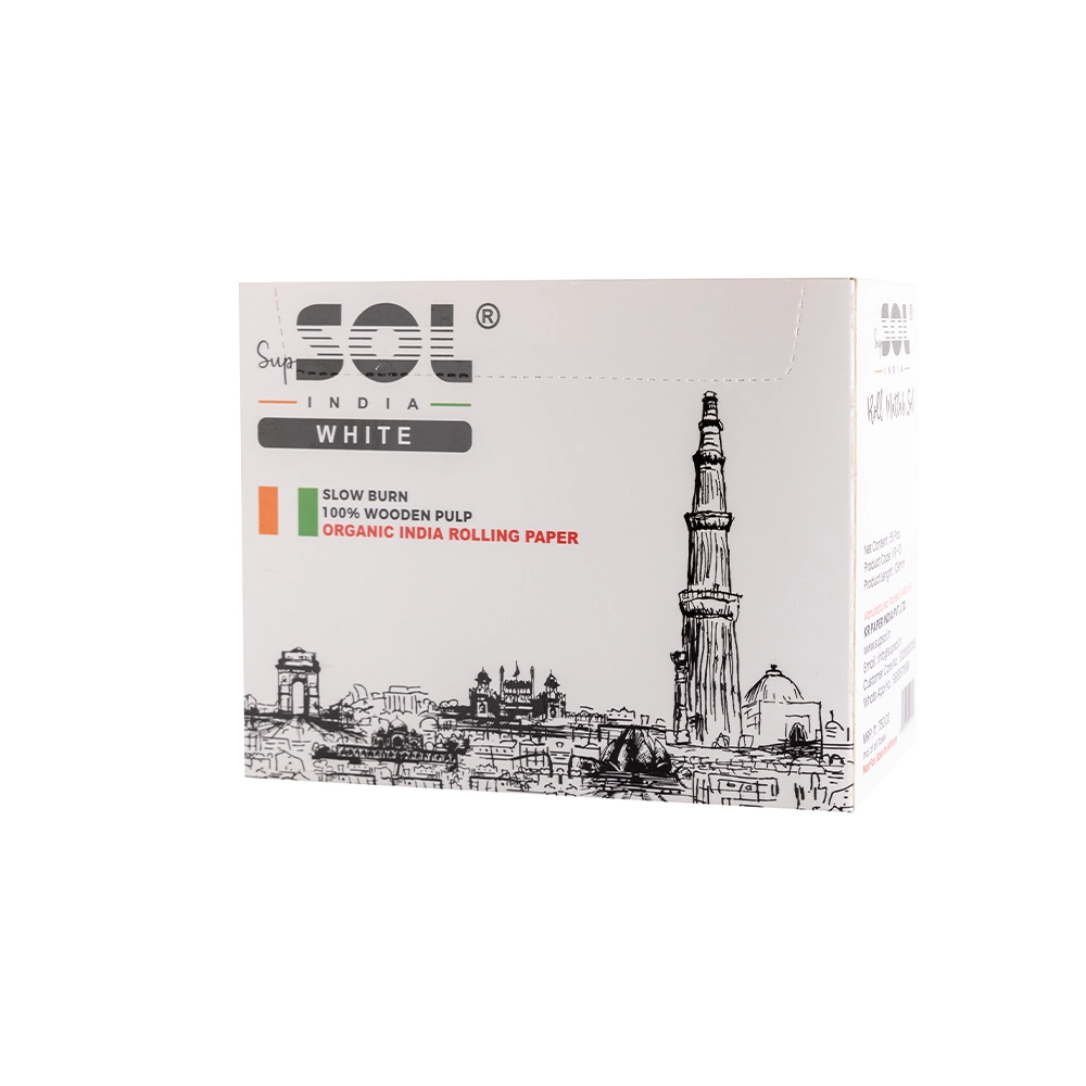 "SupSOL White Pre-Rolled Cone, White (Pack of 55)""SupSOL White Pre-Rolled Cone, White (Pack of 55)" on itshemp.in