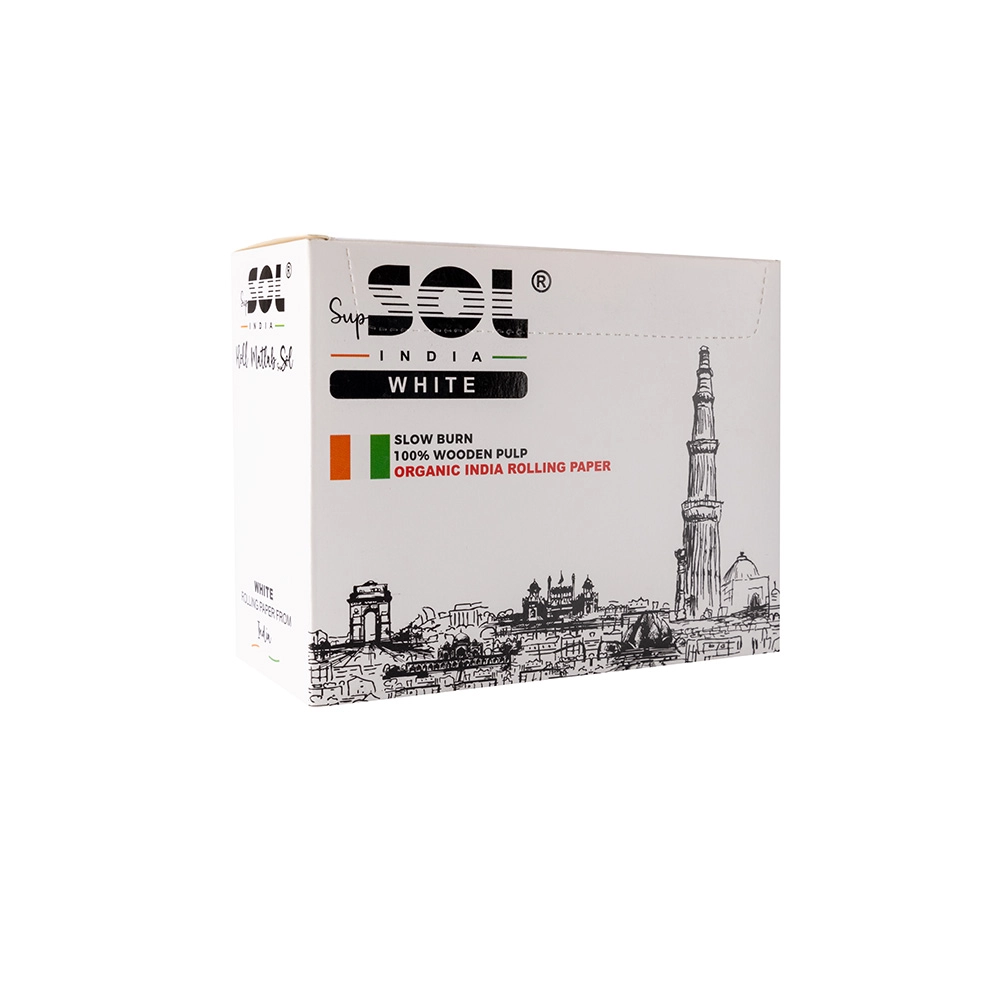 "SupSOL White Pre-Rolled Cone, White (Pack of 55)""SupSOL White Pre-Rolled Cone, White (Pack of 55)" on itshemp.in
