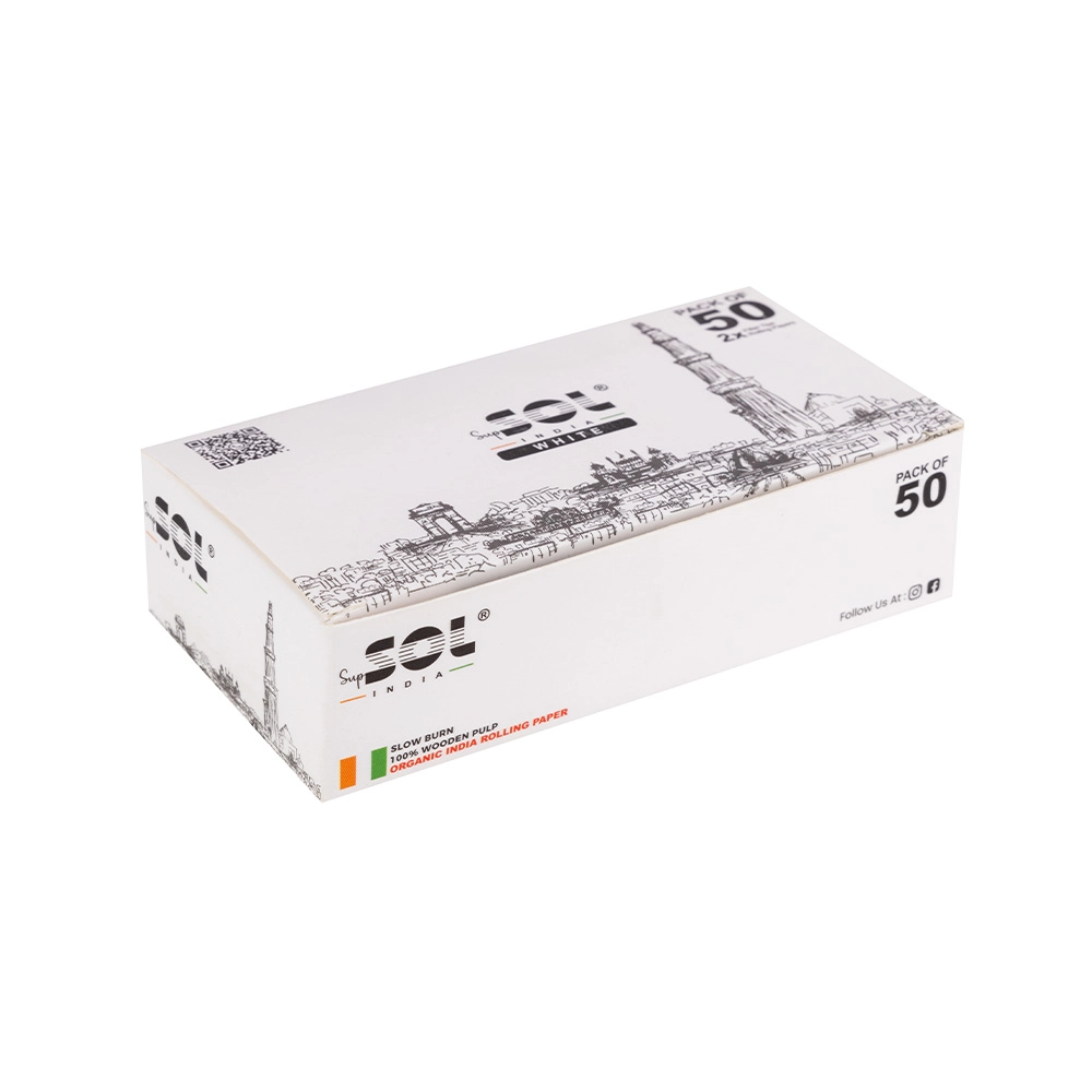SupSOL White Twice, White (Pack of 50) on itshemp.in
