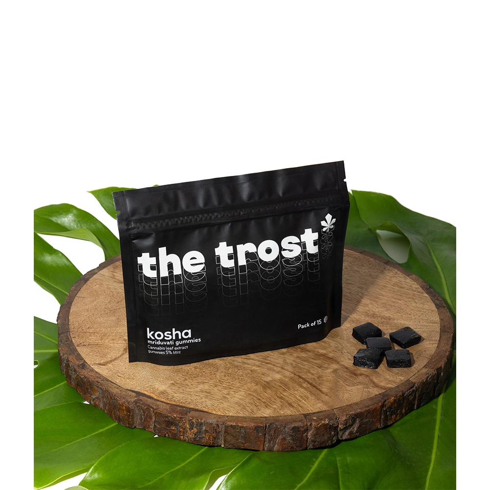The Trost Kosha (Mint Flavor) - Cannabis Gummies (Mriduvati) - 5% Cannabis Extract, Pack of 15 - Image 5