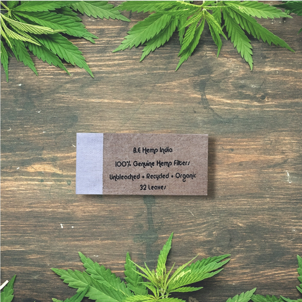 "B.E Hemp India Hemp Paper Filter Tips " on itshemp.in