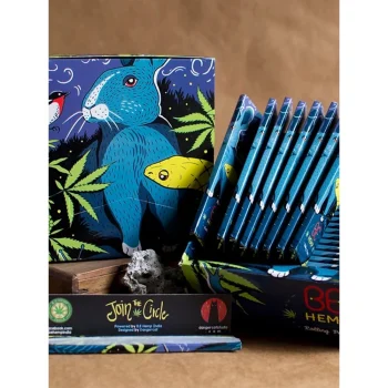 B.E Hemp 100% Pure Unbleached Hemp Papers King Size 32 Leaves on itshemp.in