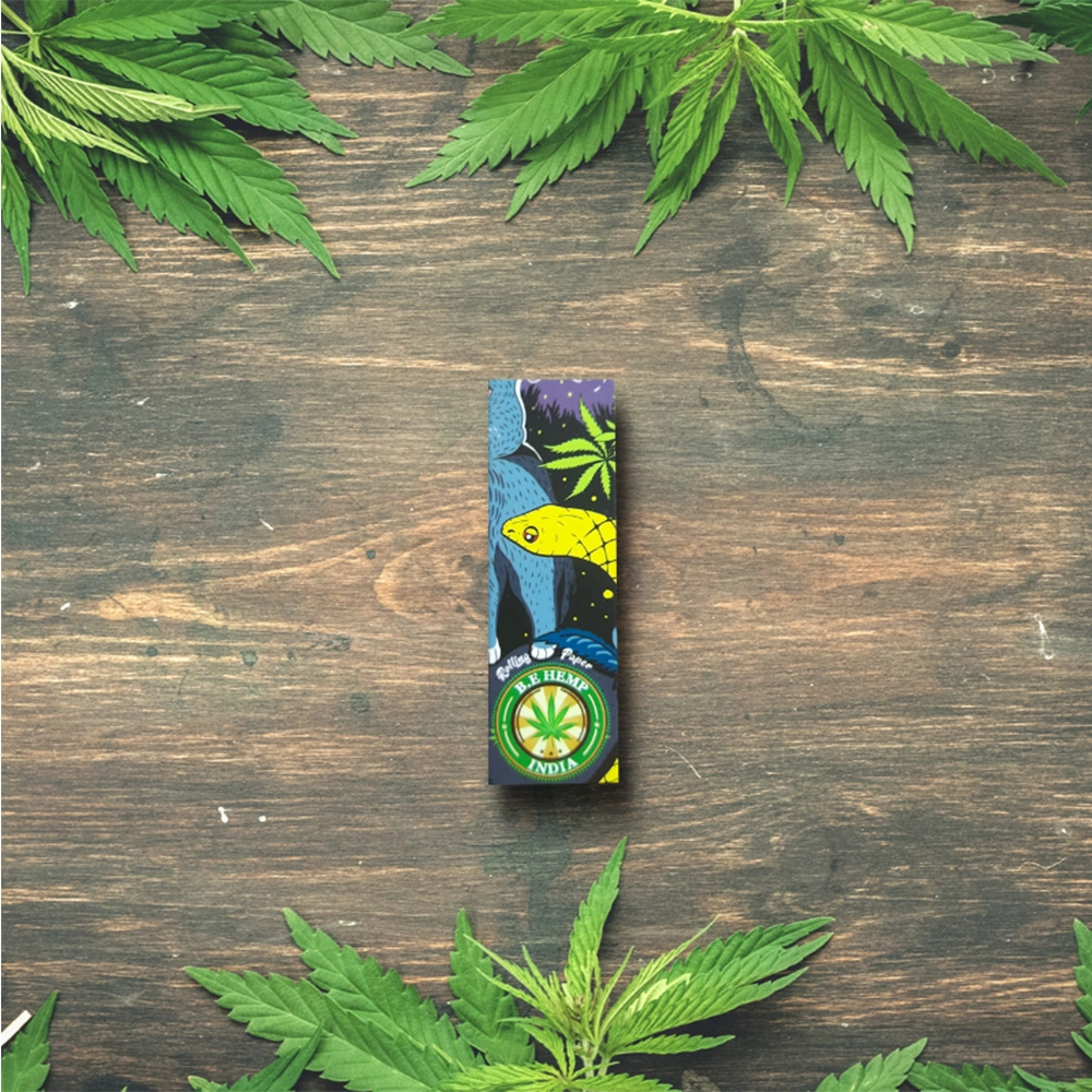 B.E Hemp 100% Pure Unbleached Hemp Papers Regular 60 Leaves (Small size) on itshemp.in