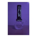 Elevate Glow in the Dark 3D Print Glass Bong on itshemp.in