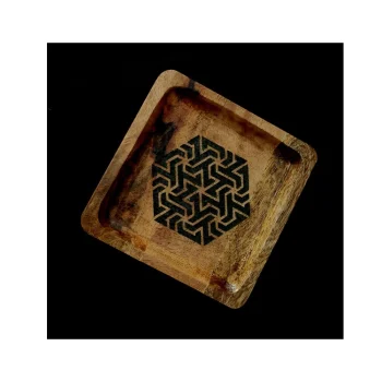 Elevate Wooden Rolling Tray on itshemp.in