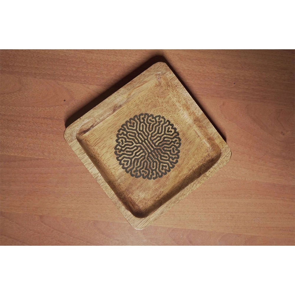 Elevate Wooden Rolling Tray on itshemp.in