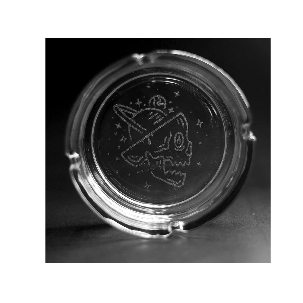 Elevate Skull Glass Ash Tray on itshemp.in
