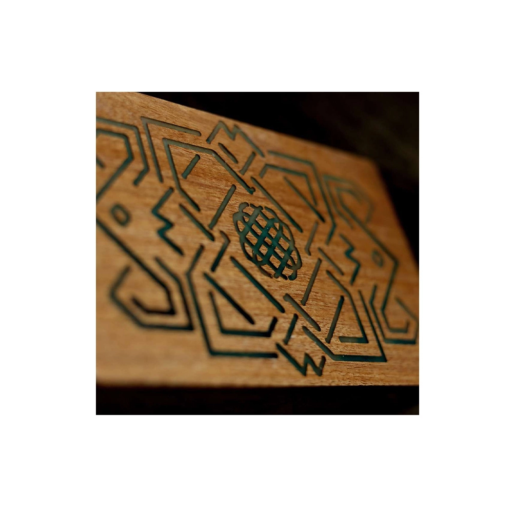 Elevate Glow in the Dark Wooden Stash Box on itshemp.in