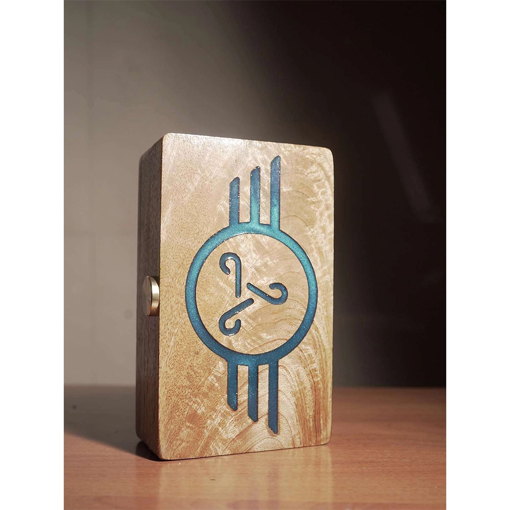 Elevate Glow in the Dark Wooden Stash Box on itshemp.in