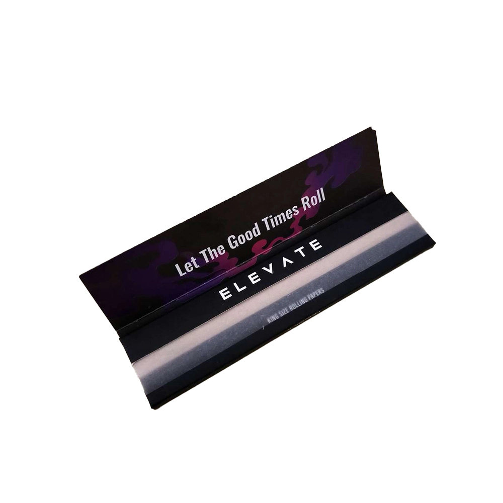 Elevate King Size Joint Rolling Papers Light & Dark theme pack of 5 with Tips on itshemp.in