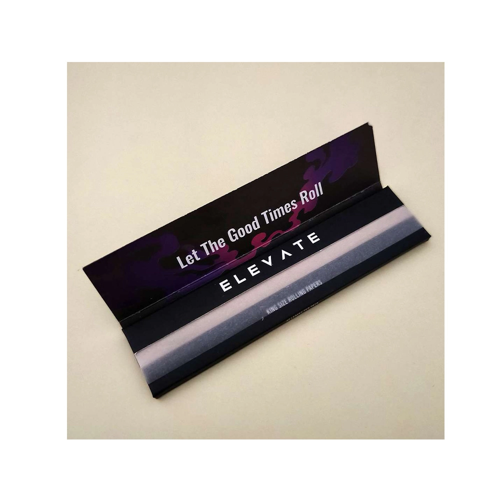 Elevate King Size Joint Rolling Papers Light & Dark theme pack of 5 with Tips on itshemp.in