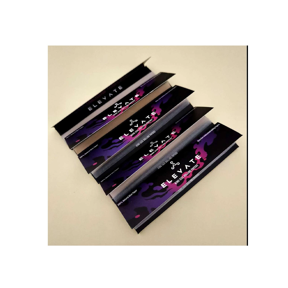 Elevate King Size Joint Rolling Papers Light & Dark theme pack of 5 with Tips on itshemp.in