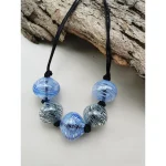 Rustic Horse Earth Blue Spirit Echo- Necklace on itshemp.in