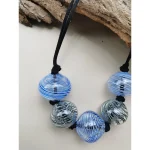 Rustic Horse Earth Blue Spirit Echo- Necklace on itshemp.in