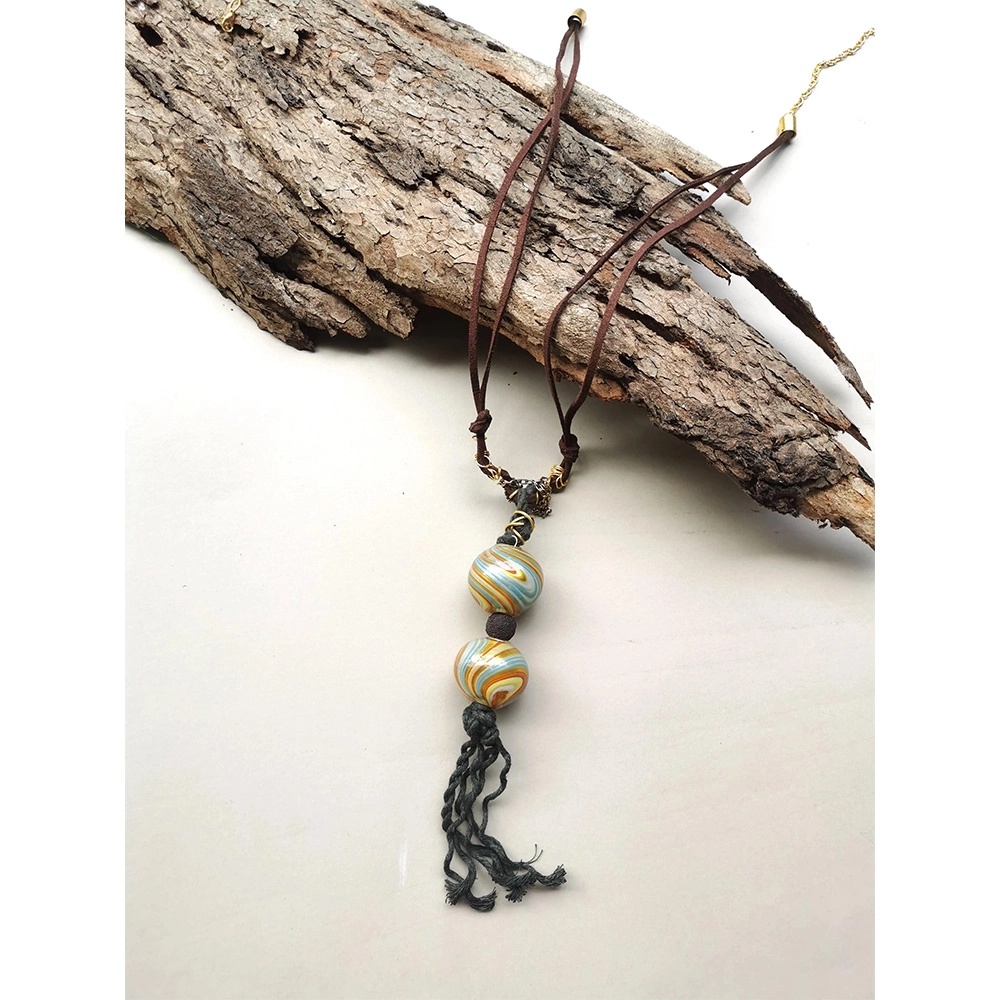 Rustic Horse Boho Earth Spirit Echo- Necklace on itshemp.in