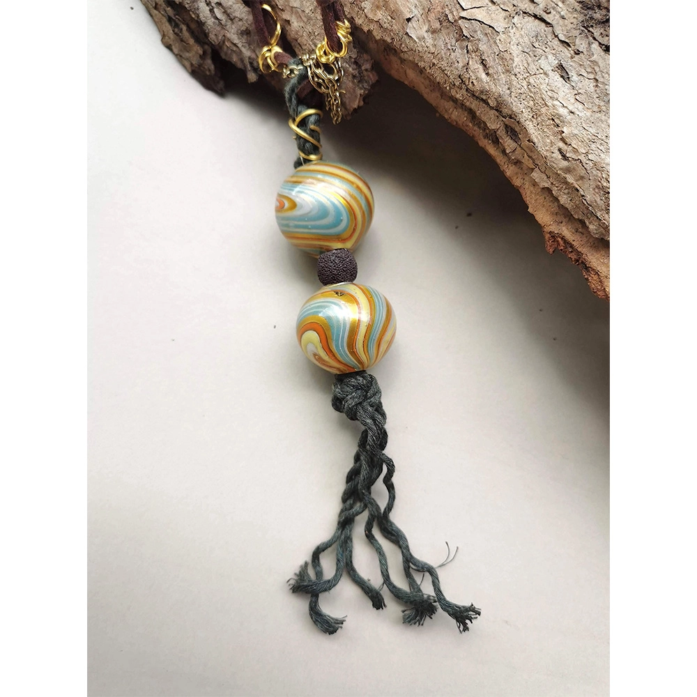 Rustic Horse Boho Earth Spirit Echo- Necklace on itshemp.in