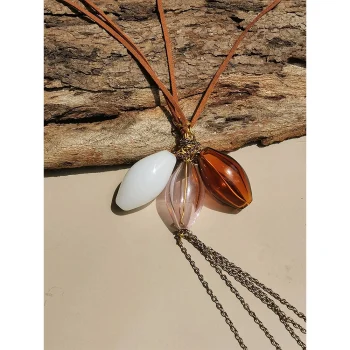 Rustic Horse Lotus Earth Spirit Echo- Necklace on itshemp.in