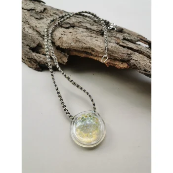 Rustic Horse Earth Series Necklace - Misty Pearl on itshemp.in