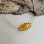 Rustic Horse Earth Series Necklace - Golden Glow on itshemp.in
