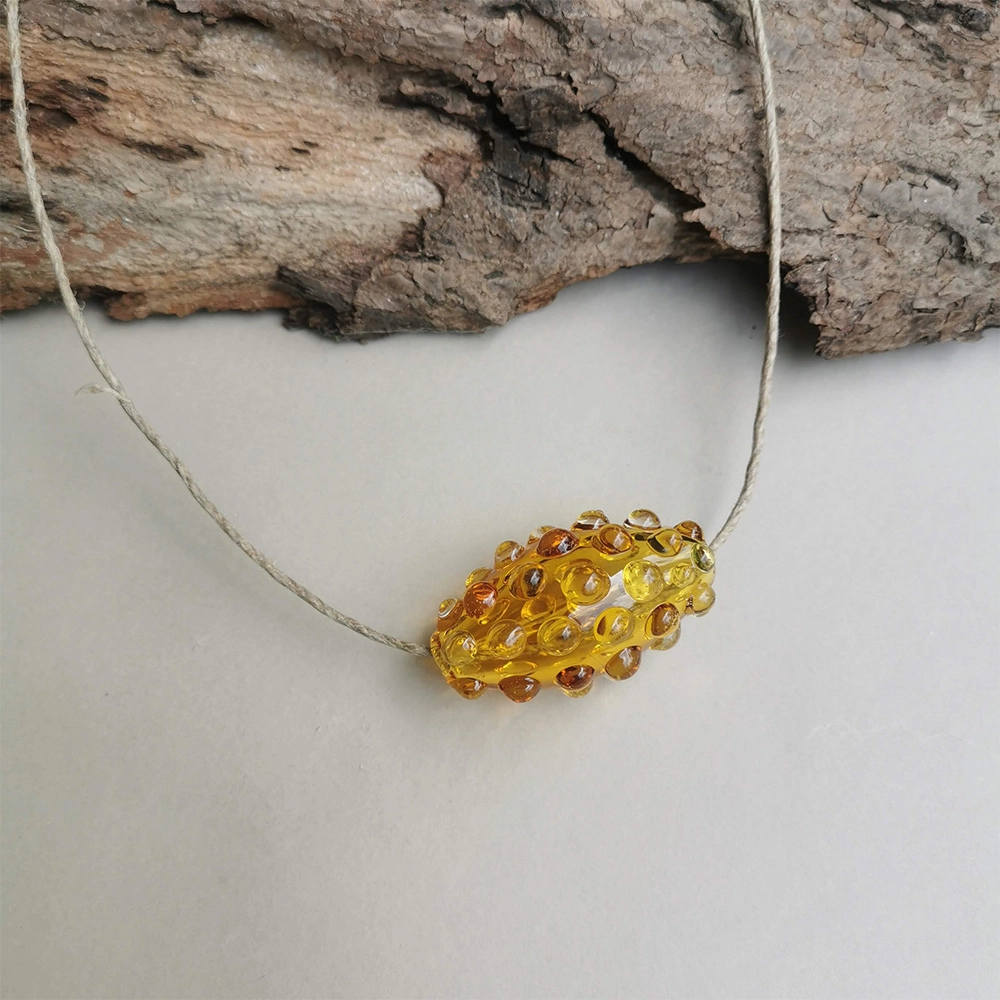 Rustic Horse Earth Series Necklace - Golden Glow on itshemp.in