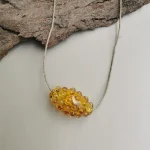 Rustic Horse Earth Series Necklace - Golden Glow on itshemp.in