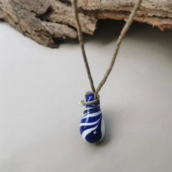 Rustic Horse Earth Series Necklace - Blue Terra on itshemp.in