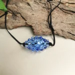 Rustic Horse Earth Series Necklace - Blue Radiance on itshemp.in